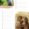 Calendrier d’anniversaire ‘Animals in Love’ Mars