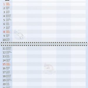 Calendrier familial 2023 - Janvier