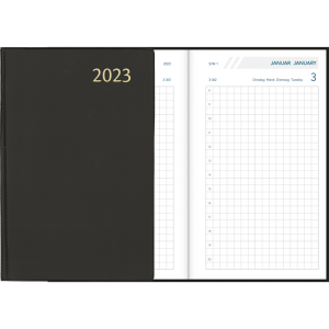 Agenda Technica 2023 noir
