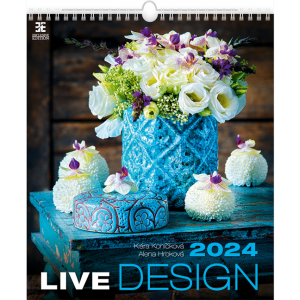 Calendrier mural Live Design 2024