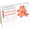 Calendrier de bureau Flower Art 2024 – Janvier