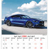 Calendrier mural Sports Cars 2024 – Avril