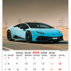 Calendrier mural Sports Cars 2024 – Janvier