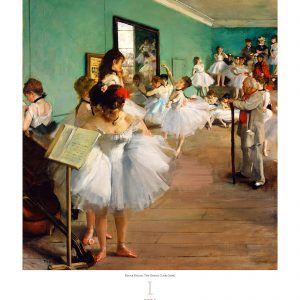 Calendrier mural Art Impressionism 2026 - janvier