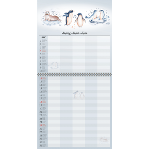 Calendrier mural family Planner 2026 - janvier