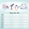 Calendrier mural Family Planner – janvier détail