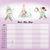 Calendrier mural Family Planner – mars détail