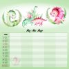Calendrier mural Family Planner – mai détail