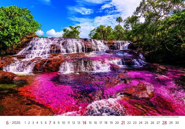 Calendrier mural National Parks 2026 - juin