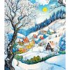 Calendrier mural Art Naive 2026 – février