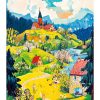 Calendrier mural Art Naive 2026 – avril