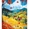 Calendrier mural Art Naive 2026 – octobre