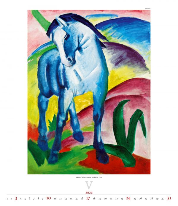 Calendrier mural Art Expressionism 2026 - mai