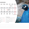 Calendrier de bureau Animals 2026 – mai