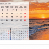 Calendrier de bureau Beautiful Nature 2026 – juin