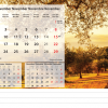 Calendrier de bureau Beautiful Nature 2026 – novembre