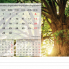 Calendrier de bureau Beautiful Nature 2026 – septembre