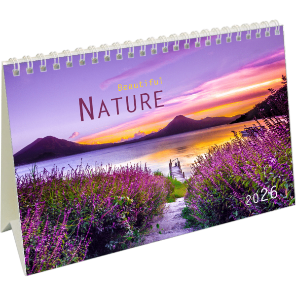 Calendrier de bureau Beautiful Nature 2026