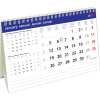 Calendrier de bureau Belgium 2026
