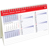 Calendrier de bureau Belgium Memo 2026