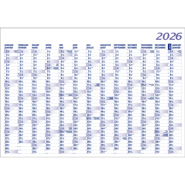 Planning annuel 2026