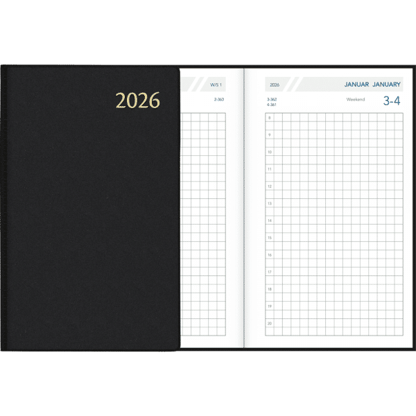 Agenda Technica 2026 noir