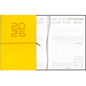 Agenda Universe 2026 jaune