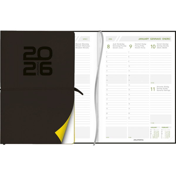 Agenda Universe 2026 noir