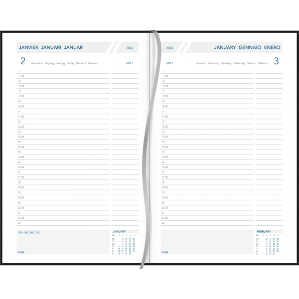 Agenda Daily 2026 relié