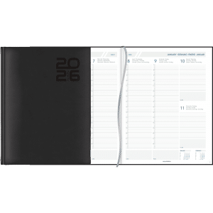 Agenda Plan-a-week 2026 noir