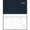 Agenda de poche Novoplan 2026 spirale bleu