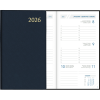 Agenda de poche Visuplan 2026 relié bleu