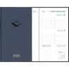 Agenda de poche Visuplan 2026 relié indigo