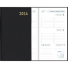 Agenda de poche Visuplan 2026 relie noir