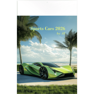 Calendrier mural Sports Cars by AI 2026